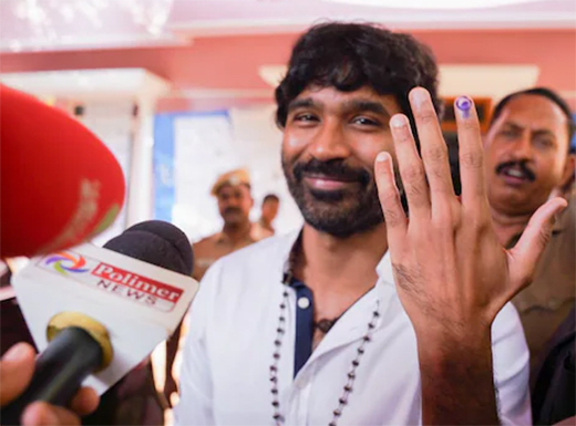 Actor Dhanush 